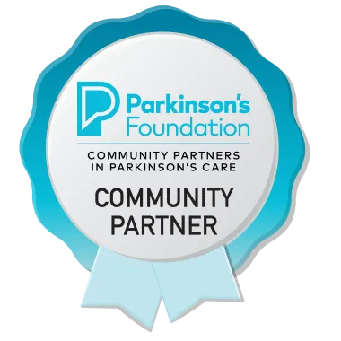 Parkinson’s Disease specialty badge for Arosa Kansas City senior care services.