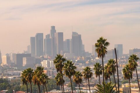 Arosa home care services in Los Angeles, California with caregiver assisting senior at home