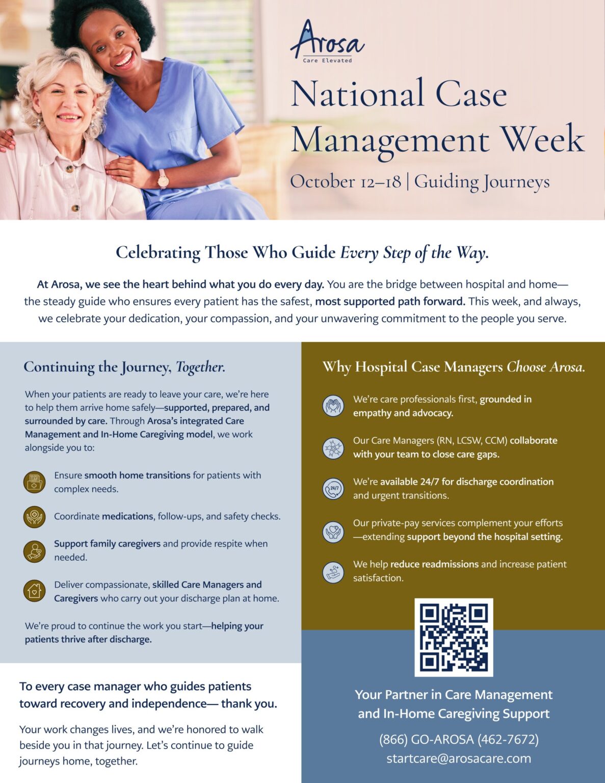National Case Management Week | Partnering for Safe Transitions