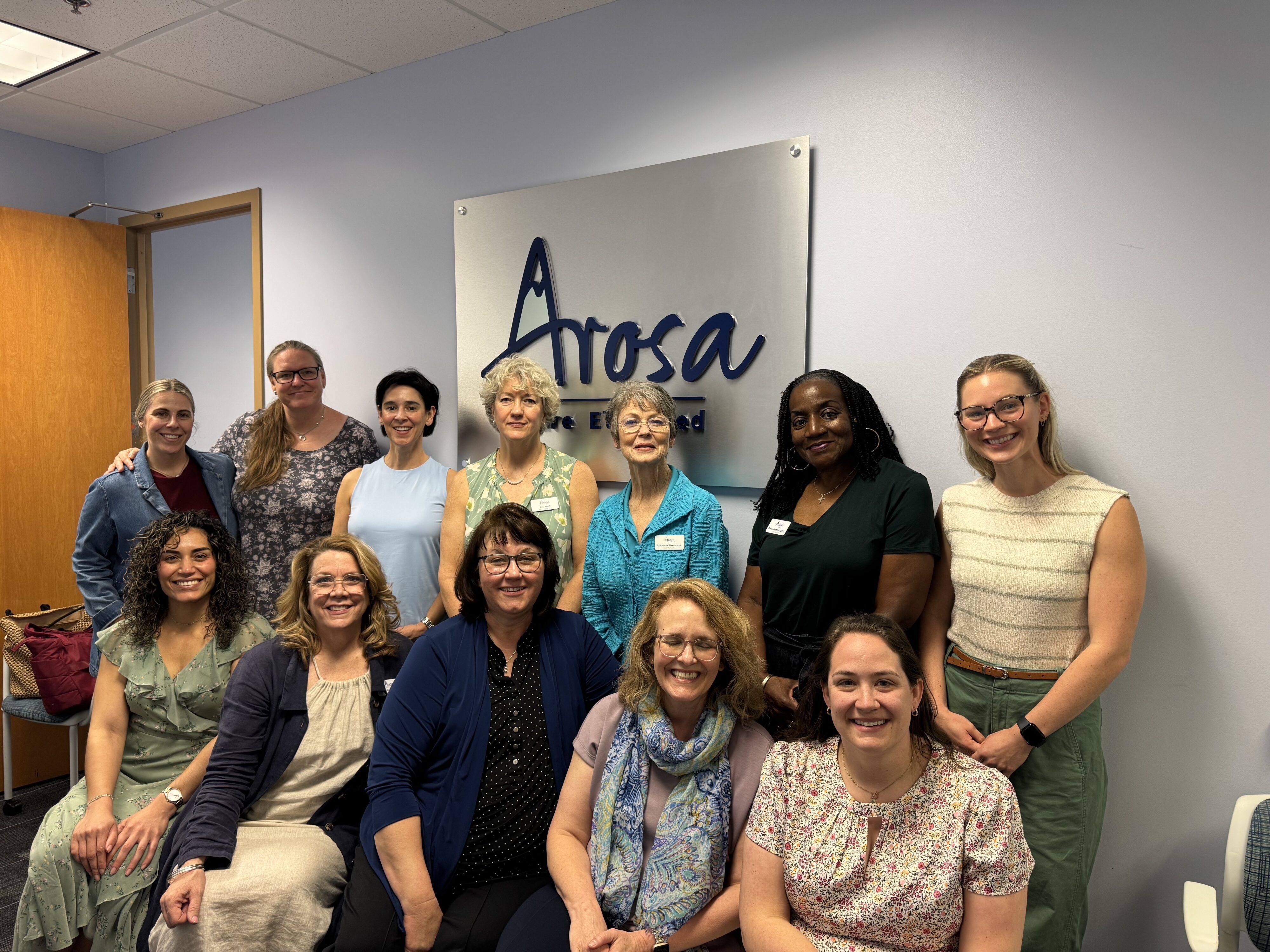 Arosa Care NC Triangle team at their Raleigh office, named Best Home Health Care Service in Fuquay-Varina and Raleigh for 2026